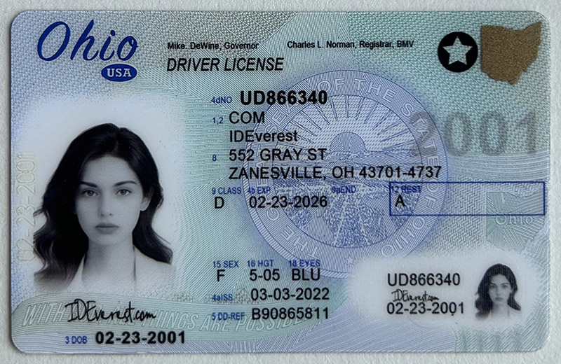 Ohio Fake ID